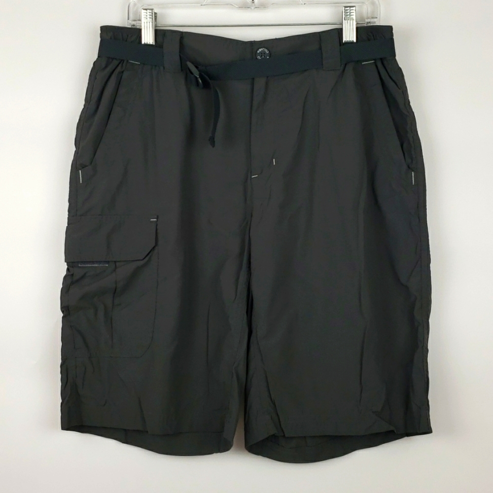 Columbia Belted Hiking Short Size Medium in Gray